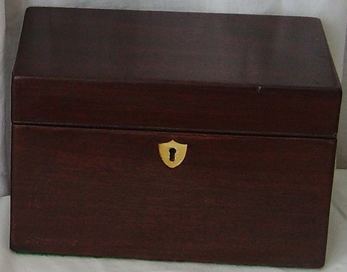 Antique mahogany small - antique, tea