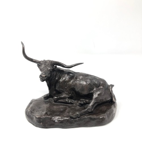 Vintage bronze finish longhorn - bronze,