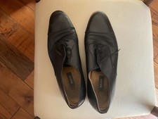 Mens black bally lace shoes - bally, up