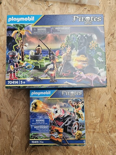 Playmobil pirates 70414 70415 - playmobil,