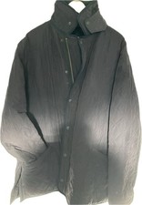 Barber Men's Quilted Jacket Blue Size XXL