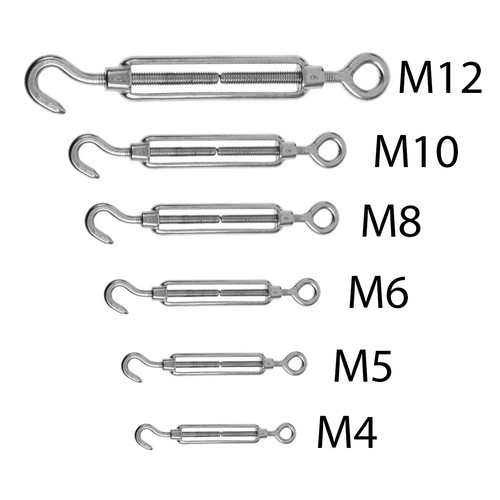 Turnbuckle wire tensioner - wire,