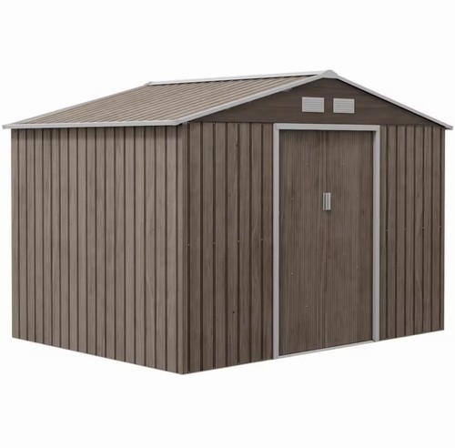 6ft metal garden shed - x,