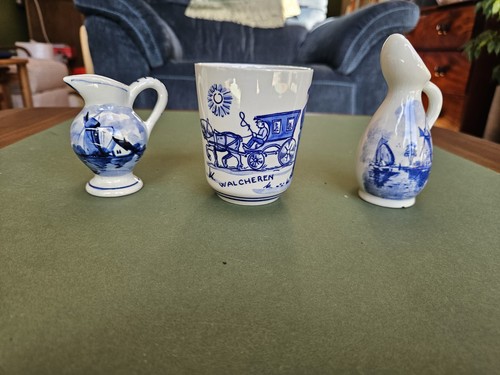 Vintage delfts blauw lot hand - lot,
