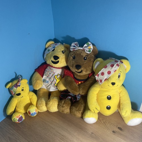 Pudsey bear soft toys bundle - pudsey,