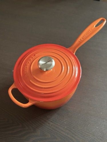 Creuset cast iron saucepans - iron,