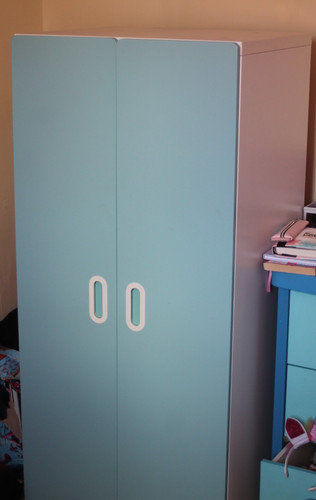Ikea children wardrobe blue - ikea,