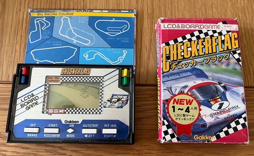 Gakken checker flag - checker,