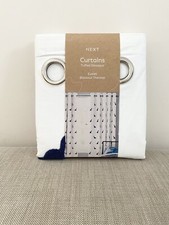 Blue Tufted Dinosaur Eyelet Blackout Curtain/w117xD137 Nursery Kids Curtains New