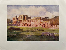 1908 Antique Print; Furness