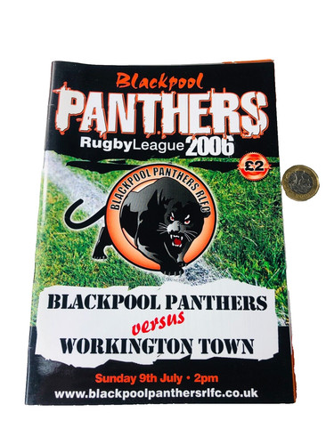 Rugby programme blackpool - rugby,