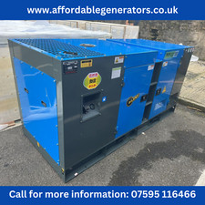 2024 New ASHITA AG3-100 100kVA / 110kVA Silent Generator £7995+ VAT