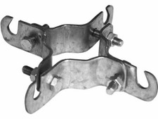 Outdoor 3 Leg 4 Way Aerial Mast Hook Bracket Lashing Wire Guy Rope Support Mount