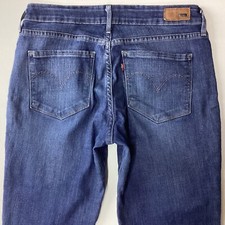 Ladies Levi’s Bold Curve Skinny Mid Rise Blue Jeans Size 10 W29 L32 (468G)