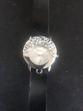 Ladies Accurist Charmed Watch Leather Strap Fully Working New Battery 