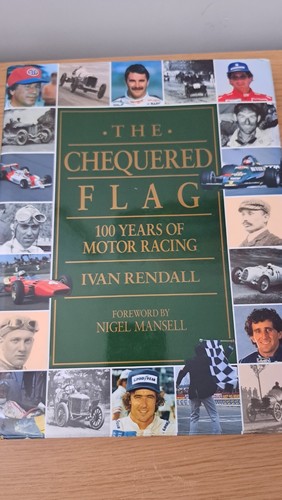 The chequered flag 100 years - flag:,