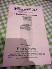 NEW WORLD 35A RADIATION GAS