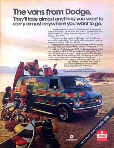 1975 dodge tradesman - dodge, on