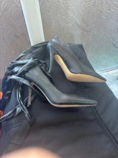 BNWT pretty little thing heel tie up leg shoes