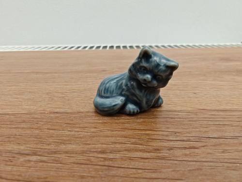 Wade whimsies blue - blue, kitten