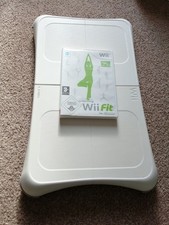 Nintendo Wii Fit Balance Board With Game Very Good Condition Used