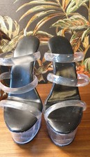 Professional vintage 1990s Strappy Pole Dancing Shoes