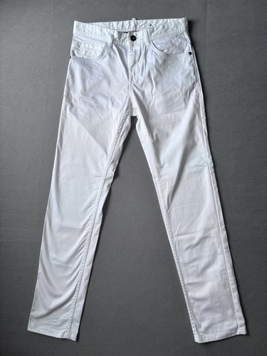 Zara man bright white trousers - man,