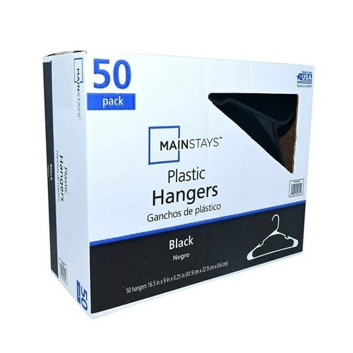 Plastic clothes hangers - plastic,