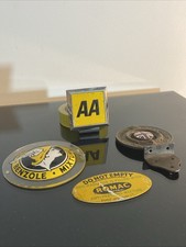 Job Lot 4 X Motoring Automobilia Badges / Signs Not Enamel AA ROMAC RAC