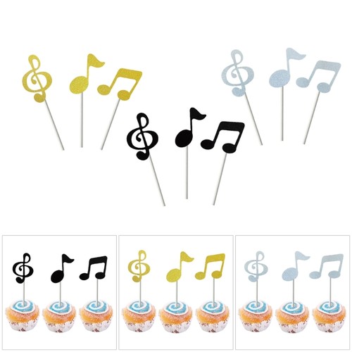 Music cake toppers 8th - cake,