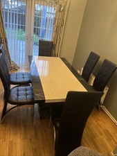 Dining Table with 6 Chairs –