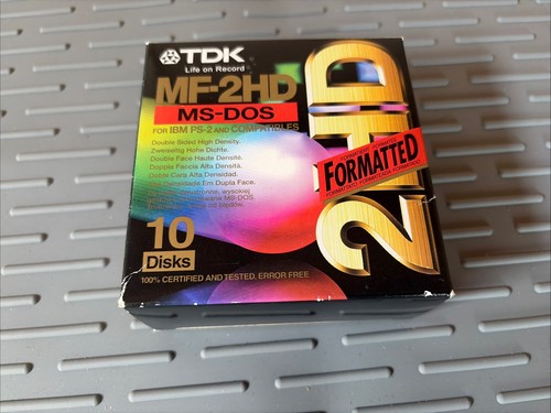 Tdk 2hd computer - 3.5'',