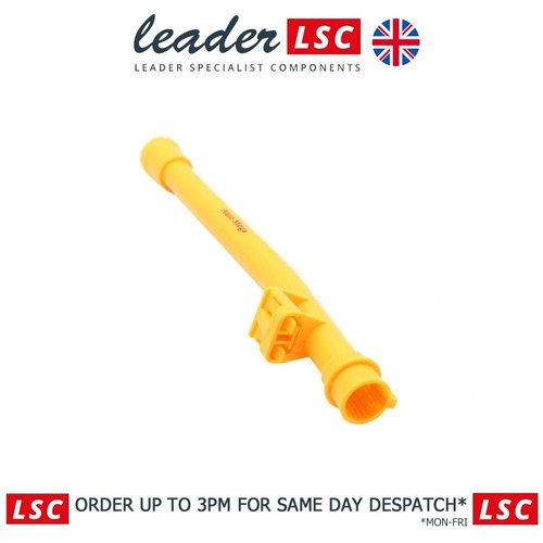 Oil dipstick guide tube - tube, funnel