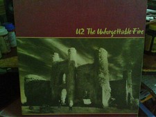 U 2 1984 ISLAND 90231-4 THE UNFORGETTABLE  FIRE ONLY PLAYED 3 OR 4 TIMES N.M.