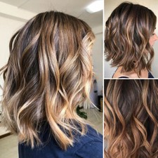 Womens Bob Short Curly Wavy