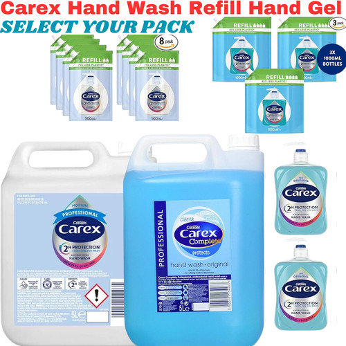 Carex hand wash - wash, 3litre