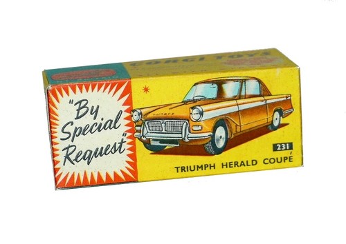 Corgi toys box - corgi,