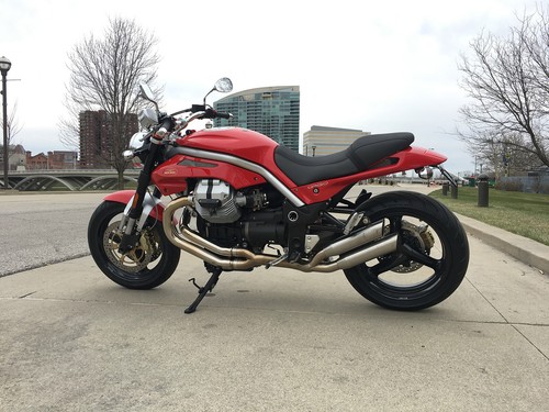 Moto guzzi grey - grey, 8v