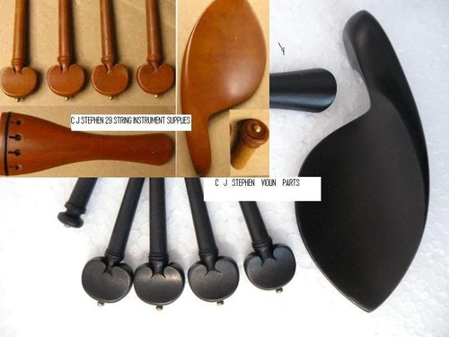 Violin wood set chin rest - violin,
