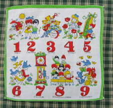 Vintage Retro Handkerchief