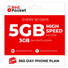 $12/Mo RedPocket Prepaid Plan