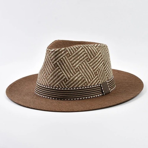 Men summer straw panama hat - summer,