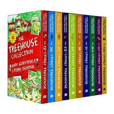Treehouse Storey Books 1-10 Collection Set by Andy Griffiths & Terry Denton