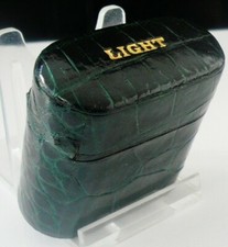 Antique Crocodile Vesta Case