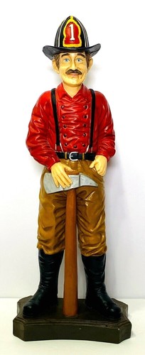 Vintage fireman firefighter - fireman,
