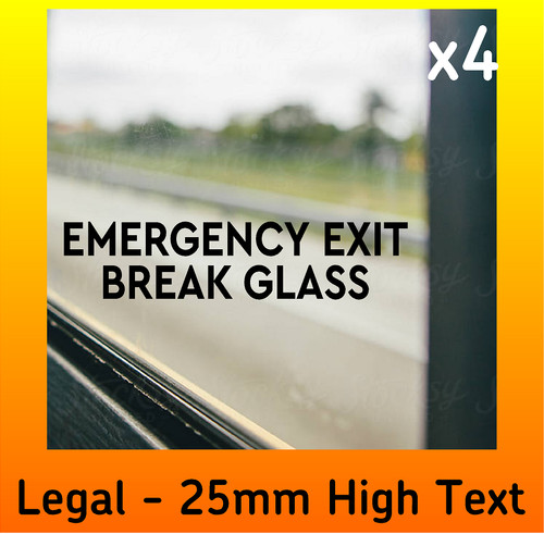 Emergency exit break - 4,