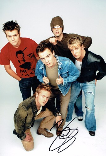 Brian mcfadden westlife signed - brian,