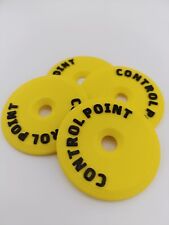 Yellow Survey Road Marker Disc
