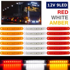6X LED Side Marker Lights 12V