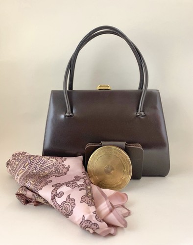 Waldybag vintage 1960s brown - vintage,